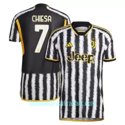 Günstige Juventus Turin Chiesa 7 Herrentrikot Heim 2023/24 Kurzarm Günstige Juventus Turin Chiesa 7 Herrentrikot Heim 2023/24 Kurzarm