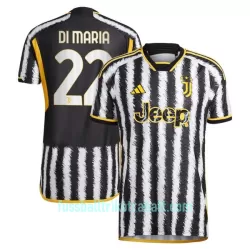 Günstige Juventus Turin DI Maria 22 Herrentrikot Heim 2023/24 Kurzarm