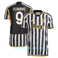 Günstige Juventus Turin Vlahovic 9 Herrentrikot Heim 2023/24 Kurzarm Günstige Juventus Turin Vlahovic 9 Herrentrikot Heim 2023/24 Kurzarm