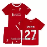 Günstige Liverpool Darwin 27 Kindertrikot Heim 2023/24 Kurzarm