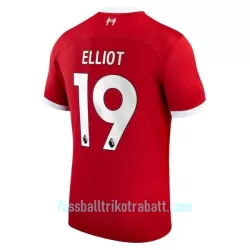 Günstige Liverpool Elliot 19 Herrentrikot Heim 2023/24 Kurzarm