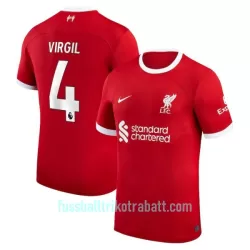 Günstige Liverpool Virgil 4 Herrentrikot Heim 2023/24 Kurzarm Günstige Liverpool Virgil 4 Herrentrikot Heim 2023/24 Kurzarm