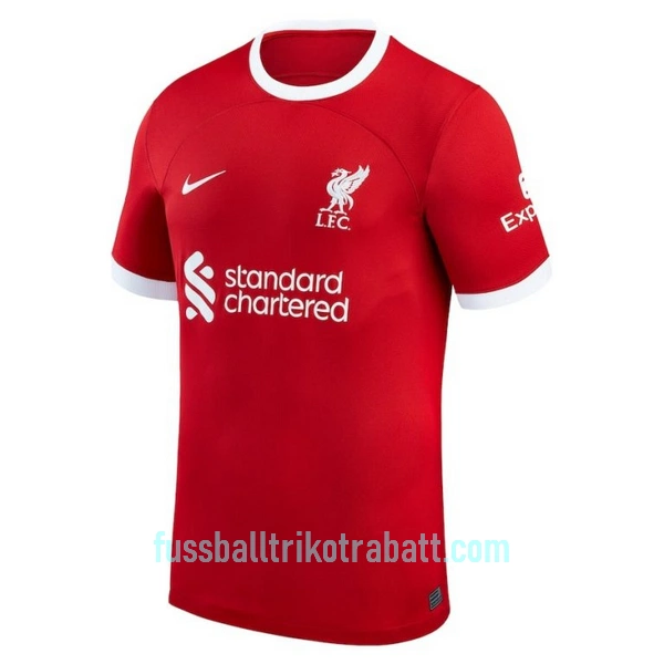 Günstige Liverpool Virgil 4 Herrentrikot Heim 2023/24 Kurzarm