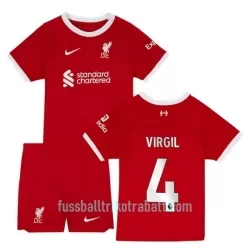 Günstige Liverpool Virgil 4 Kindertrikot Heim 2023/24 Kurzarm Günstige Liverpool Virgil 4 Kindertrikot Heim 2023/24 Kurzarm