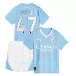 Günstige Manchester City Foden 47 Kindertrikot Heim 2023/24 Kurzarm