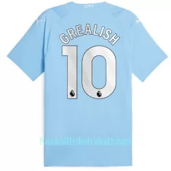 Günstige Manchester City Grealish 10 Herrentrikot Heim 2023/24 Kurzarm