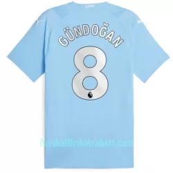 Günstige Manchester City Gundogan 8 Herrentrikot Heim 2023/24 Kurzarm