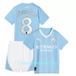 Günstige Manchester City Gundogan 8 Kindertrikot Heim 2023/24 Kurzarm