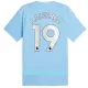 Günstige Manchester City J. Alvarez 19 Herrentrikot Heim 2023/24 Kurzarm