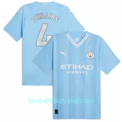 Günstige Manchester City Phillips 4 Herrentrikot Heim 2023/24 Kurzarm Günstige Manchester City Phillips 4 Herrentrikot Heim 2023/24 Kurzarm