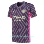 Günstige Manchester City Torwart Herrentrikot Auswärts 2023/24 Kurzarm