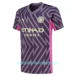 Günstige Manchester City Torwart Herrentrikot Auswärts 2023/24 Kurzarm