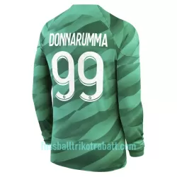 Günstige Paris Saint-Germain Donnarumma 99 Torwart Herrentrikot Heim 2023/24 Langarm