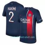 Günstige Paris Saint-Germain Hakimi 2 Herrentrikot Heim 2023/24 Kurzarm