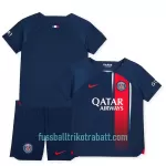 Günstige Paris Saint-Germain Kindertrikot Heim 2023/24 Kurzarm
