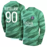 Günstige Paris Saint-Germain Letellier 90 Torwart Herrentrikot Heim 2023/24 Langarm