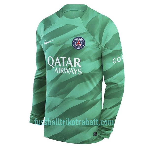 Günstige Paris Saint-Germain Letellier 90 Torwart Herrentrikot Heim 2023/24 Langarm