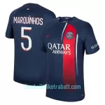 Günstige Paris Saint-Germain Marquinhos 5 Herrentrikot Heim 2023/24 Kurzarm