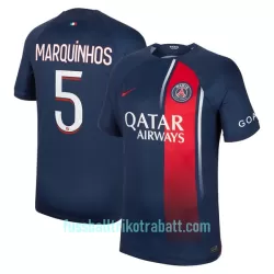 Günstige Paris Saint-Germain Marquinhos 5 Herrentrikot Heim 2023/24 Kurzarm Günstige Paris Saint-Germain Marquinhos 5 Herrentrikot Heim 2023/24 Kurzarm
