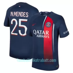 Günstige Paris Saint-Germain N.Mendes 25 Herrentrikot Heim 2023/24 Kurzarm Günstige Paris Saint-Germain N.Mendes 25 Herrentrikot Heim 2023/24 Kurzarm