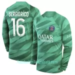 Günstige Paris Saint-Germain Sergio Rico 16 Torwart Herrentrikot Heim 2023/24 Langarm