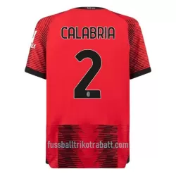 Günstige AC Mailand Calabria 2 Herrentrikot Heim 2023/24 Kurzarm Günstige AC Mailand Calabria 2 Herrentrikot Heim 2023/24 Kurzarm