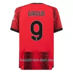 Günstige AC Mailand Giroud 9 Herrentrikot Heim 2023/24 Kurzarm