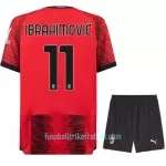 Günstige AC Mailand Ibrahimovic 11 Kindertrikot Heim 2023/24 Kurzarm