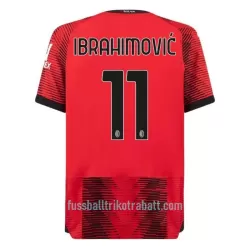 Günstige AC Mailand Ibrahimovic 11 Kindertrikot Heim 2023/24 Kurzarm