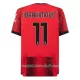 Günstige AC Mailand Ibrahimovic 11 Kindertrikot Heim 2023/24 Kurzarm