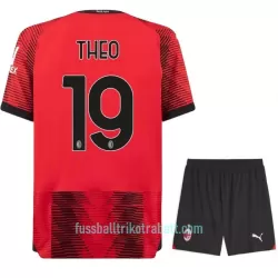Günstige AC Mailand Theo 19 Kindertrikot Heim 2023/24 Kurzarm Günstige AC Mailand Theo 19 Kindertrikot Heim 2023/24 Kurzarm