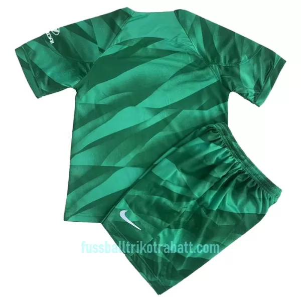 Günstige Atlético Madrid Torwart Kindertrikot Heim 2023/24 Kurzarm