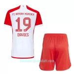 Günstige Bayern München Alphonso Davies 19 Kindertrikot Heim 2023/24 Kurzarm