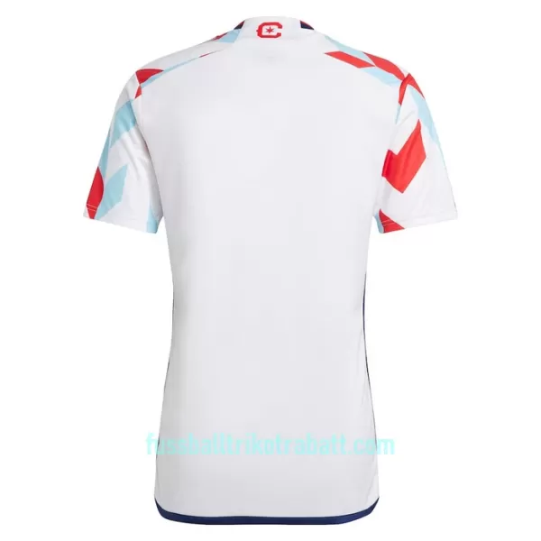 Günstige Chicago Fire Herrentrikot Auswärts 2023/24 Kurzarm