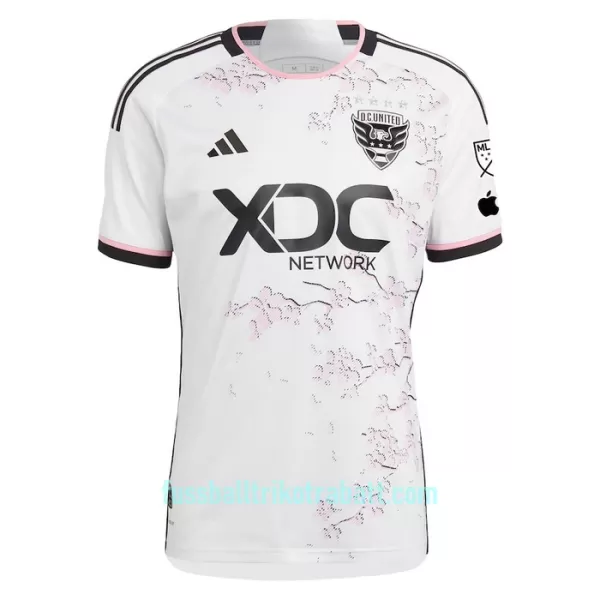 Günstige DC United Herrentrikot Auswärts 2023/24 Kurzarm