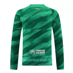 Günstige FC Barcelona Torwart Herrentrikot Heim 2023/24 Langarm