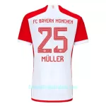 Günstige FC Bayern München Thomas Muller 25 Herrentrikot Heim 2023/24 Kurzarm