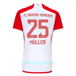 Günstige FC Bayern München Thomas Muller 25 Herrentrikot Heim 2023/24 Kurzarm Günstige FC Bayern München Thomas Muller 25 Herrentrikot Heim 2023/24 Kurzarm