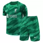 Günstige Liverpool Torwart Kindertrikot Ausweich 2023/24 Kurzarm