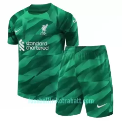 Günstige Liverpool Torwart Kindertrikot Ausweich 2023/24 Kurzarm Günstige Liverpool Torwart Kindertrikot Ausweich 2023/24 Kurzarm