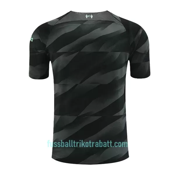 Günstige Liverpool Torwart Kindertrikot Heim 2023/24 Kurzarm