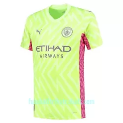 Günstige Manchester City Ederson Torwart Herrentrikot Ausweich 2023/24 Kurzarm