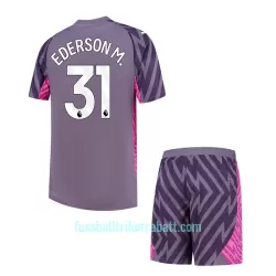 Günstige Manchester City Ederson Torwart Kindertrikot Auswärts 2023/24 Kurzarm Günstige Manchester City Ederson Torwart Kindertrikot Auswärts 2023/24 Kurzarm