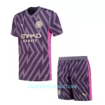 Günstige Manchester City Torwart Kindertrikot Auswärts 2023/24 Kurzarm