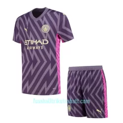 Günstige Manchester City Torwart Kindertrikot Auswärts 2023/24 Kurzarm