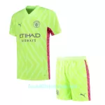 Günstige Manchester City Torwart Kindertrikot Ausweich 2023/24 Kurzarm