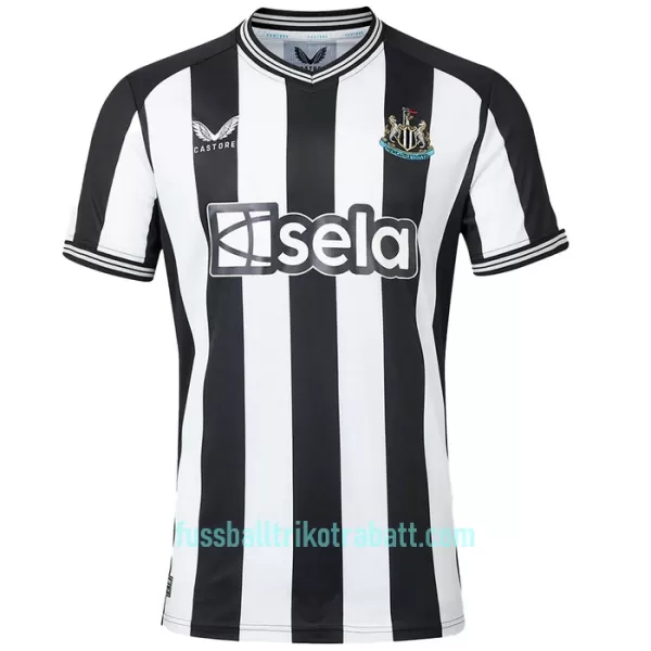 Günstige Newcastle United Kindertrikot Heim 2023/24 Kurzarm