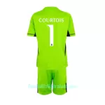 Günstige Real Madrid Thibaut Courtois 1 Torwart Kindertrikot Heim 2023/24 Kurzarm