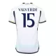 Günstige Real Madrid Valverde 15 Kindertrikot Heim 2023/24 Kurzarm