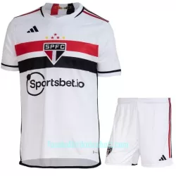 Günstige São Paulo FC Kindertrikot Heim 2023/24 Kurzarm Günstige São Paulo FC Kindertrikot Heim 2023/24 Kurzarm
